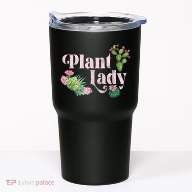Plant Lady Cute Floral Tumbler