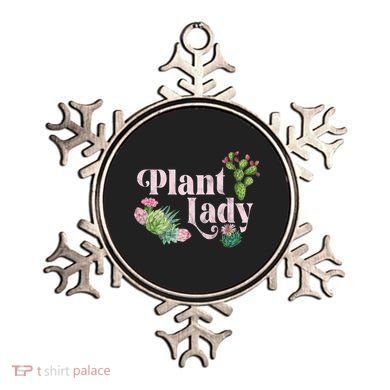 Plant Lady Cute Floral Ornament