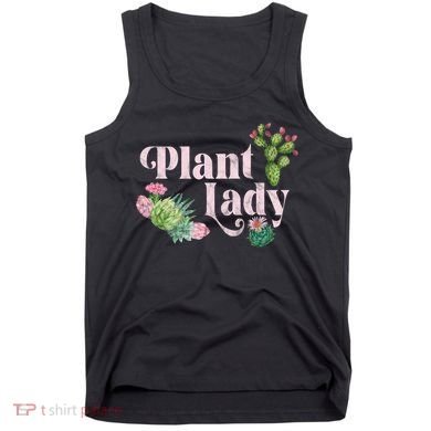 Plant Lady Cute Floral Tank Top
