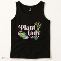 Plant Lady Cute Floral Tank Top thumb 2