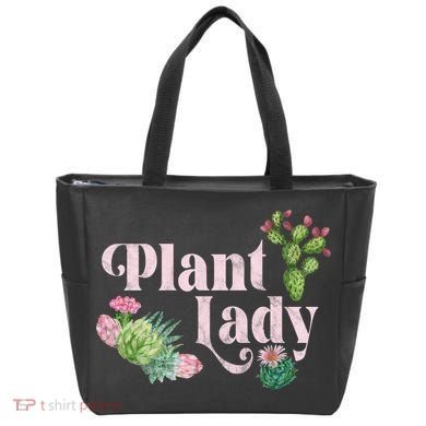 Plant Lady Cute Floral Tote Bag