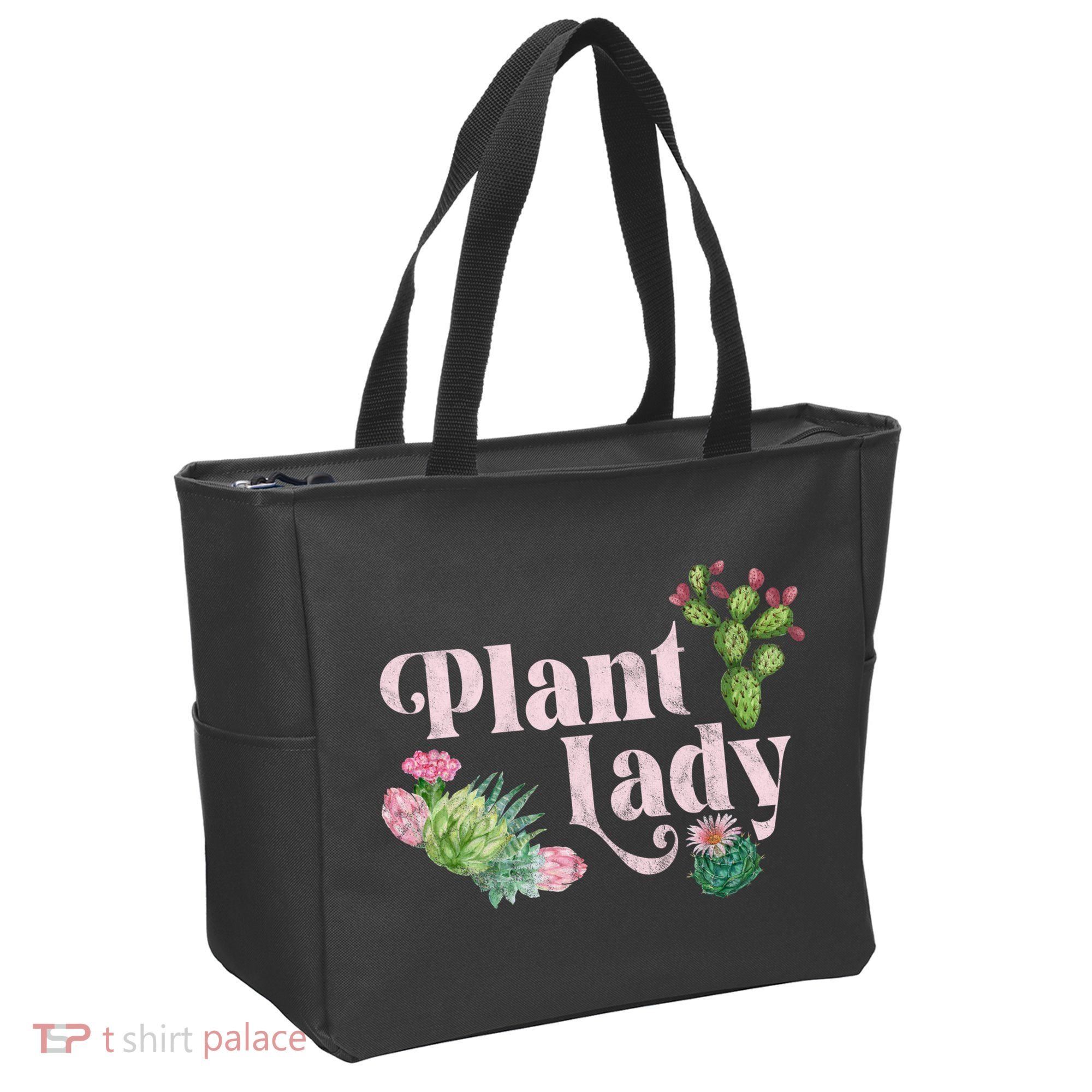 Plant Lady Cute Floral Tote Bag