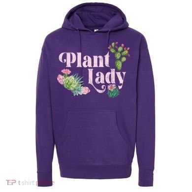 Plant Lady Cute Floral Hoodie