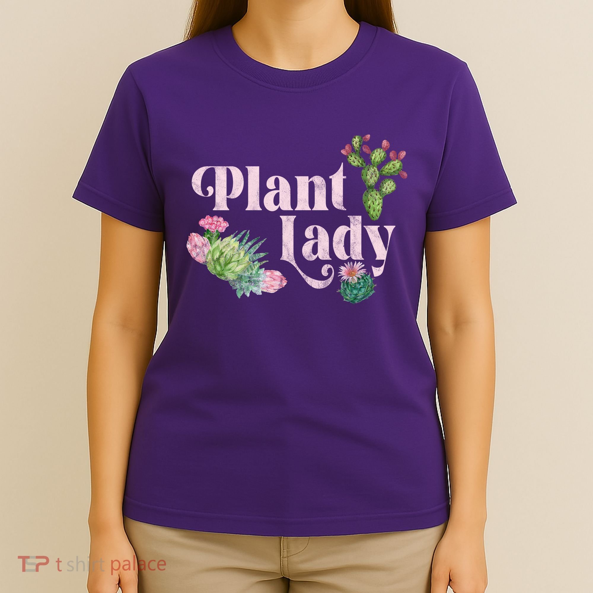 Plant Lady Cute Floral T-Shirt