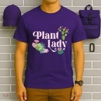 Plant Lady Cute Floral T-Shirt thumb 6