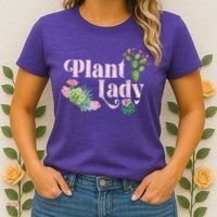 Plant Lady Cute Floral Women's T-Shirt thumb 2
