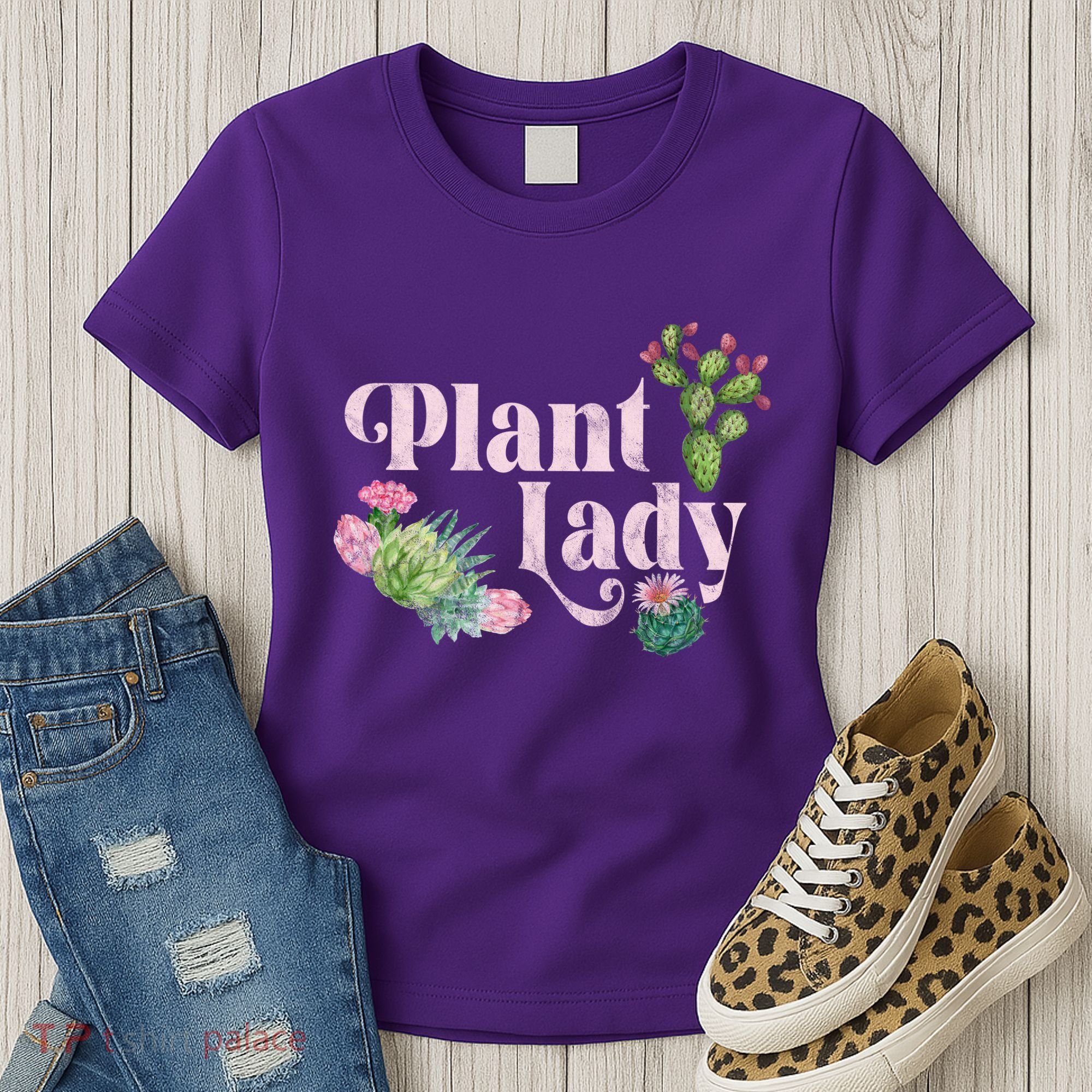 Plant Lady Cute Floral Women's T-Shirt