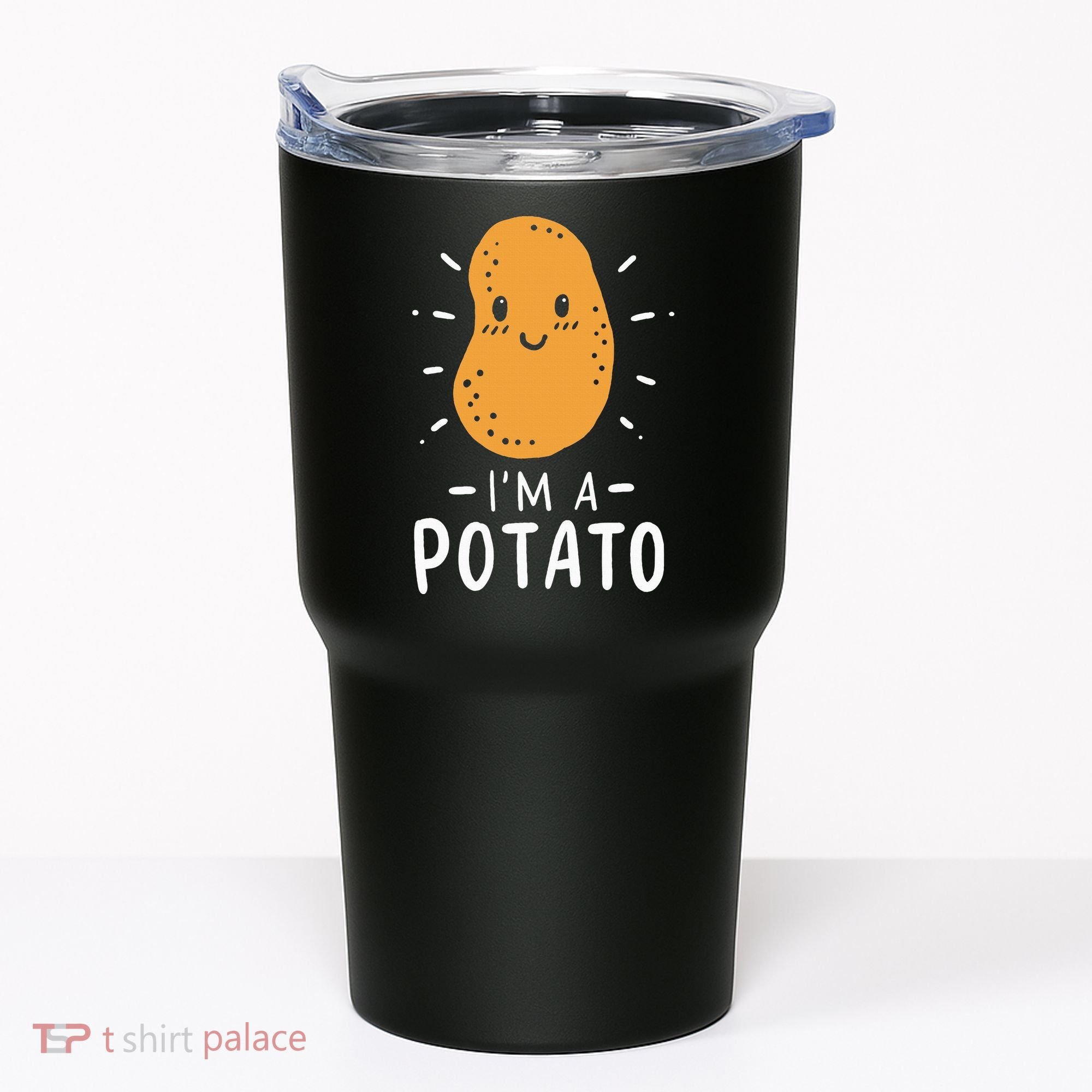 Potato Lazy Costume Halloween Vegan Kawaii Tumbler