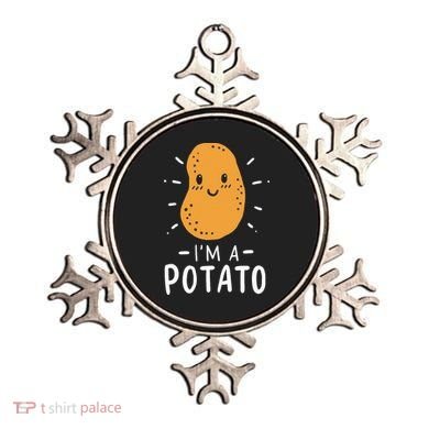 Potato Lazy Costume Halloween Vegan Kawaii Ornament