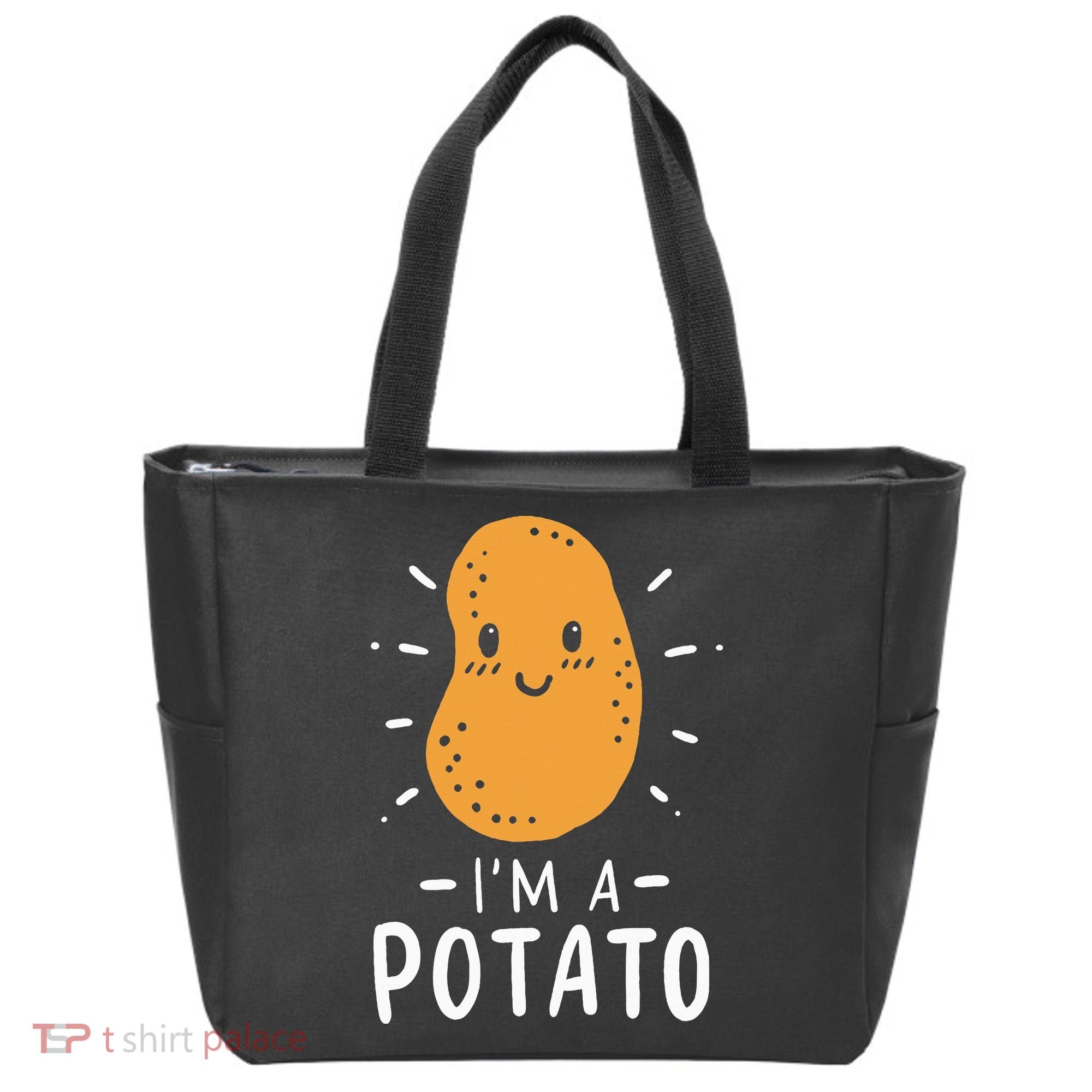 Potato Lazy Costume Halloween Vegan Kawaii Tote Bag