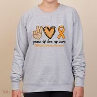 Peace Love Cure Multiple Sclerosis Women's Sweatshirt thumb 0