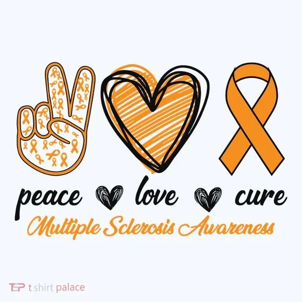 Peace Love Cure Multiple Sclerosis Doggie Tank