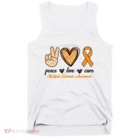 Peace Love Cure Multiple Sclerosis Tank Top thumb 0