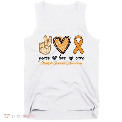 Peace Love Cure Multiple Sclerosis Tank Top