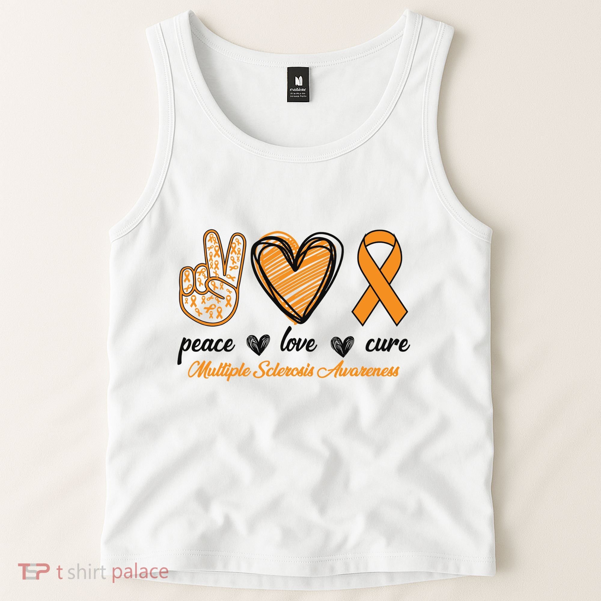 Peace Love Cure Multiple Sclerosis Tank Top