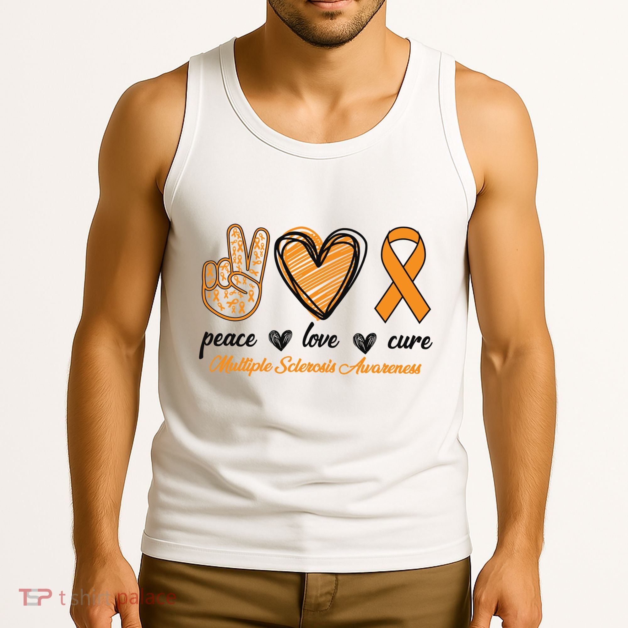 Peace Love Cure Multiple Sclerosis Tank Top