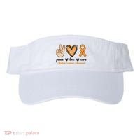 Peace Love Cure Multiple Sclerosis Visor thumb 0
