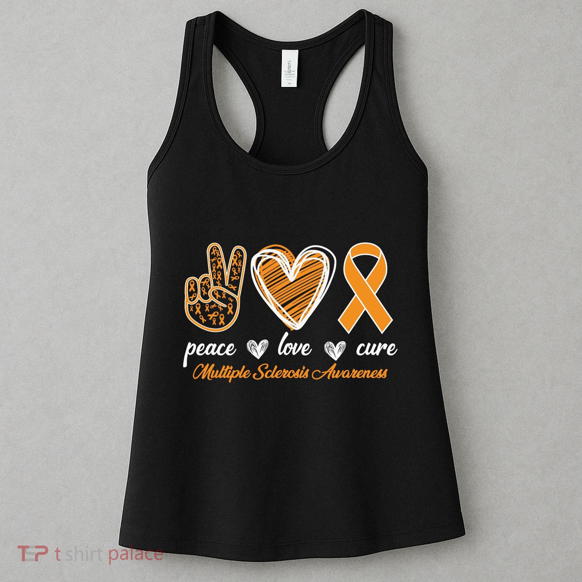 Peace Love Cure Multiple Sclerosis Women's Tank Top