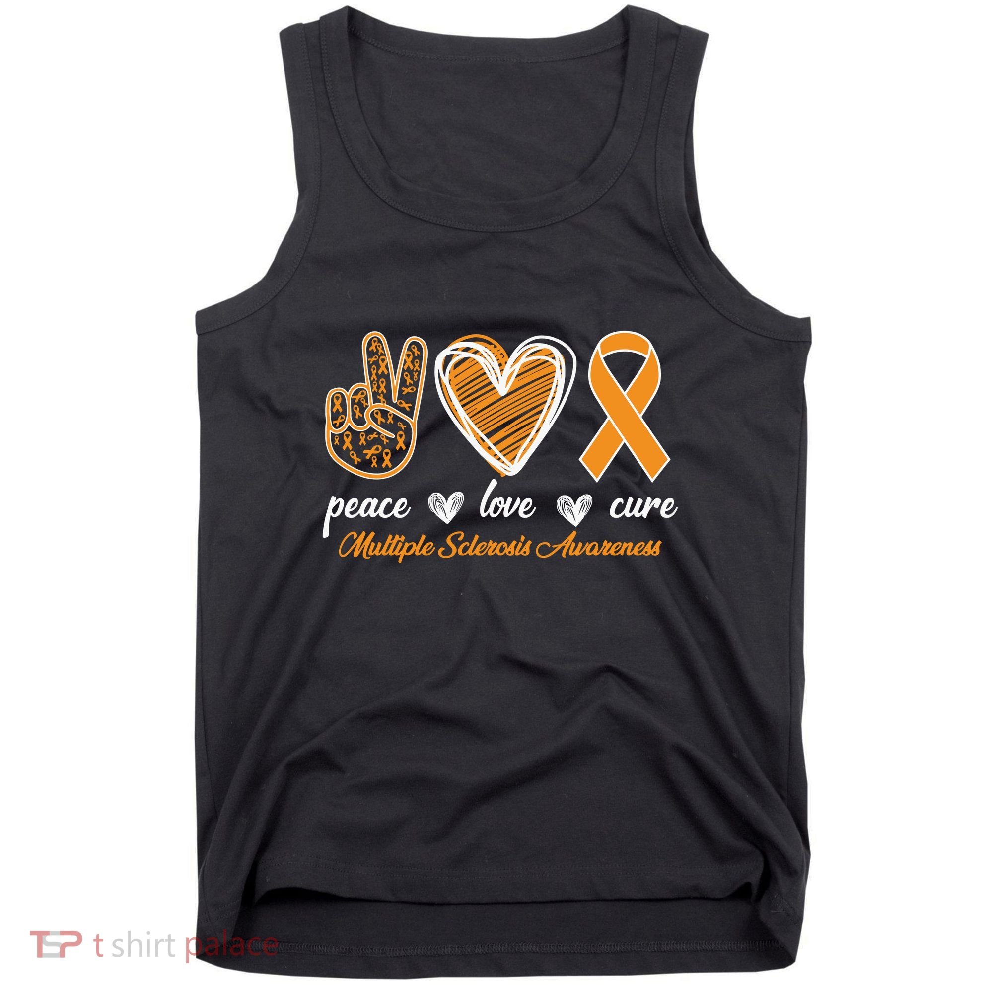 Peace Love Cure Multiple Sclerosis Tank Top