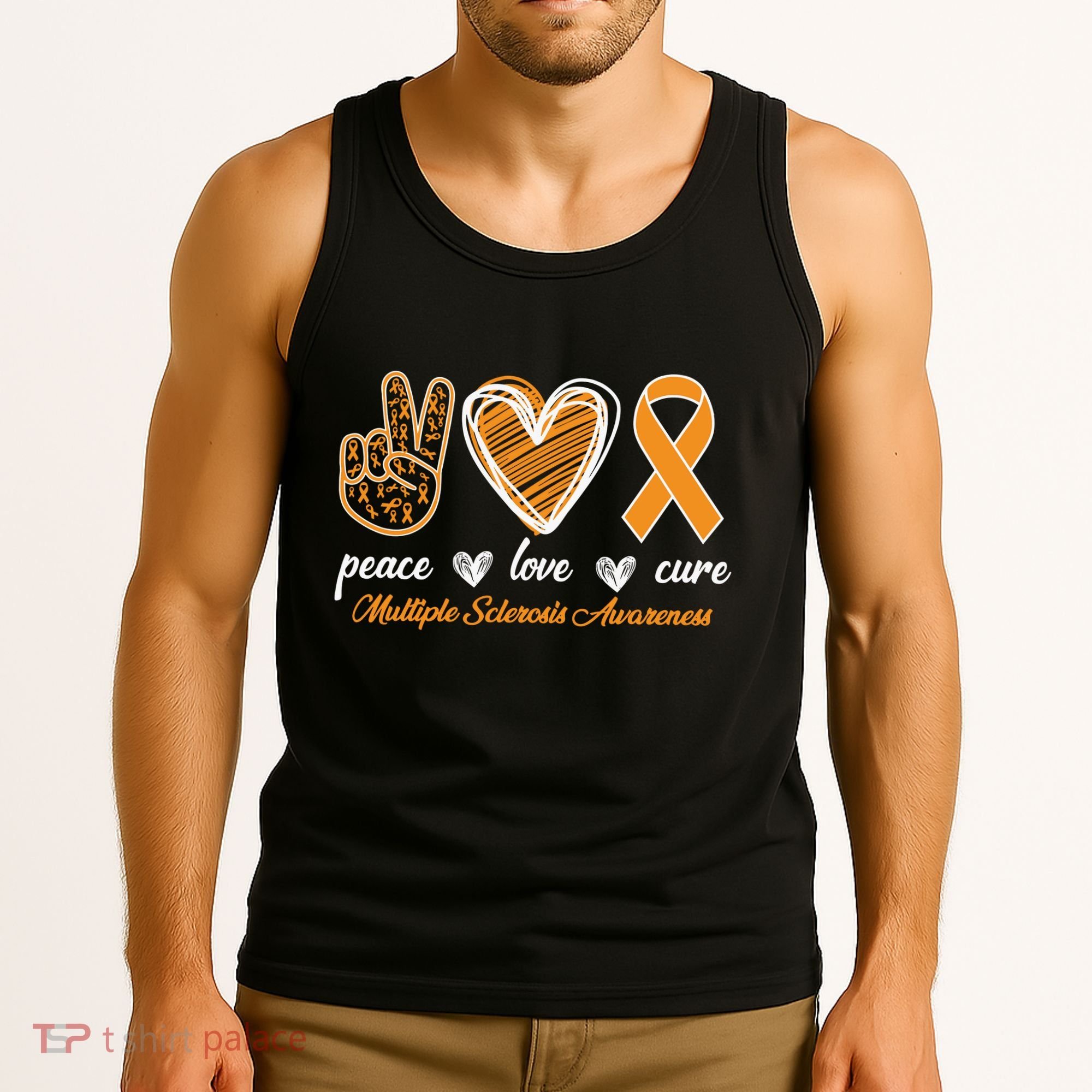 Peace Love Cure Multiple Sclerosis Tank Top