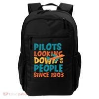 Pilots Looking Down On People Since 1903 Funny Backpack thumb 0
