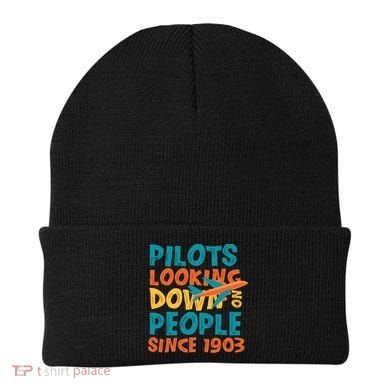 Pilots Looking Down On People Since 1903 Funny Beanie