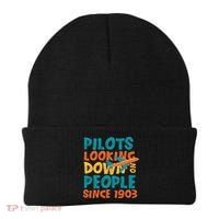 Pilots Looking Down On People Since 1903 Funny Beanie thumb 0