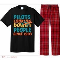 Pilots Looking Down On People Since 1903 Funny Pajama Set thumb 0