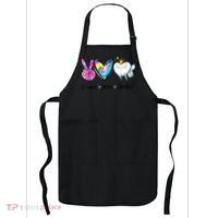 Peace Love Dental Hygienist Dental Assistant Dentist Office Apron thumb 0