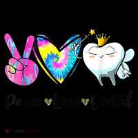 Peace Love Dental Hygienist Dental Assistant Dentist Office Coffee Mug thumb 5