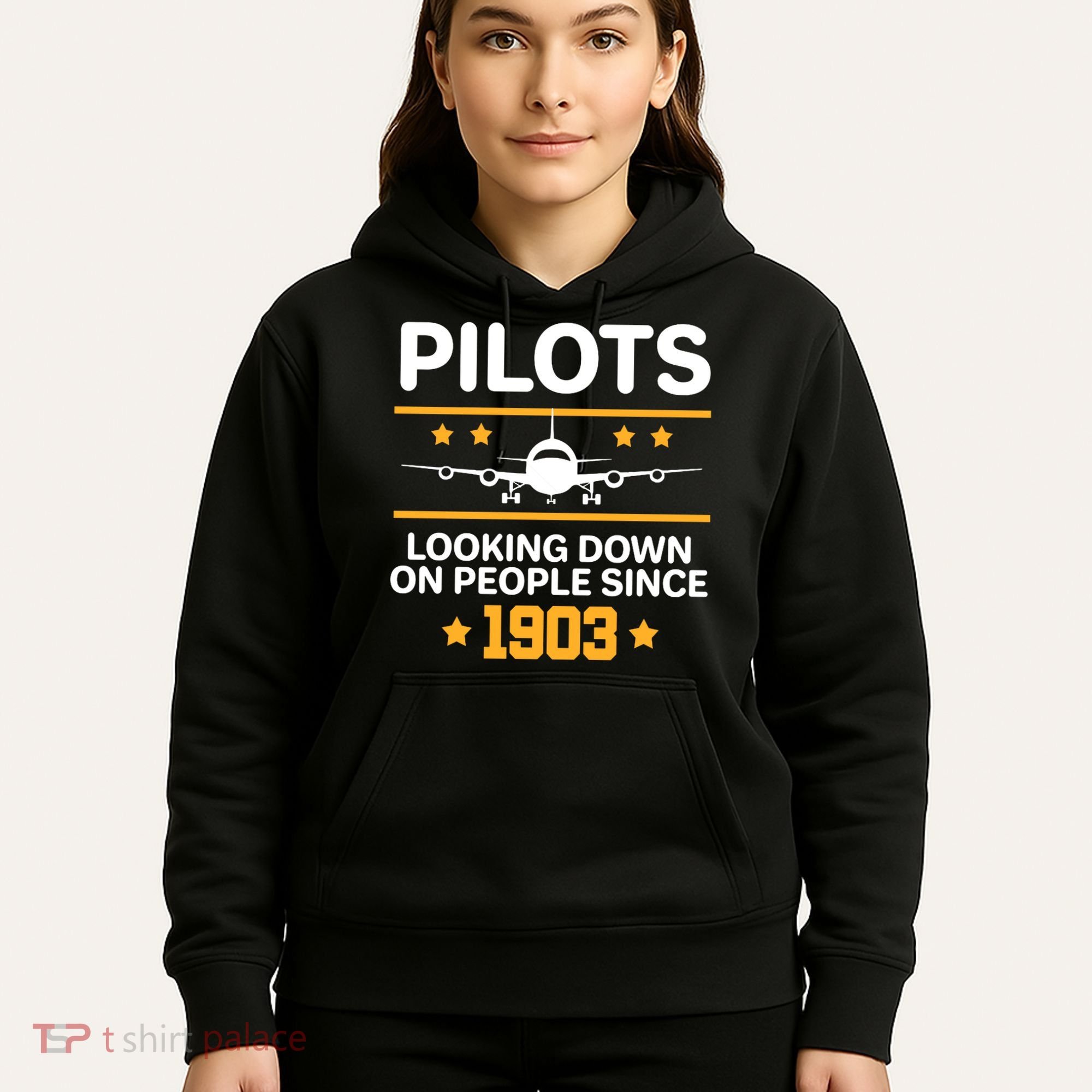Pilots Looking Down On People Since 1903 Hoodie