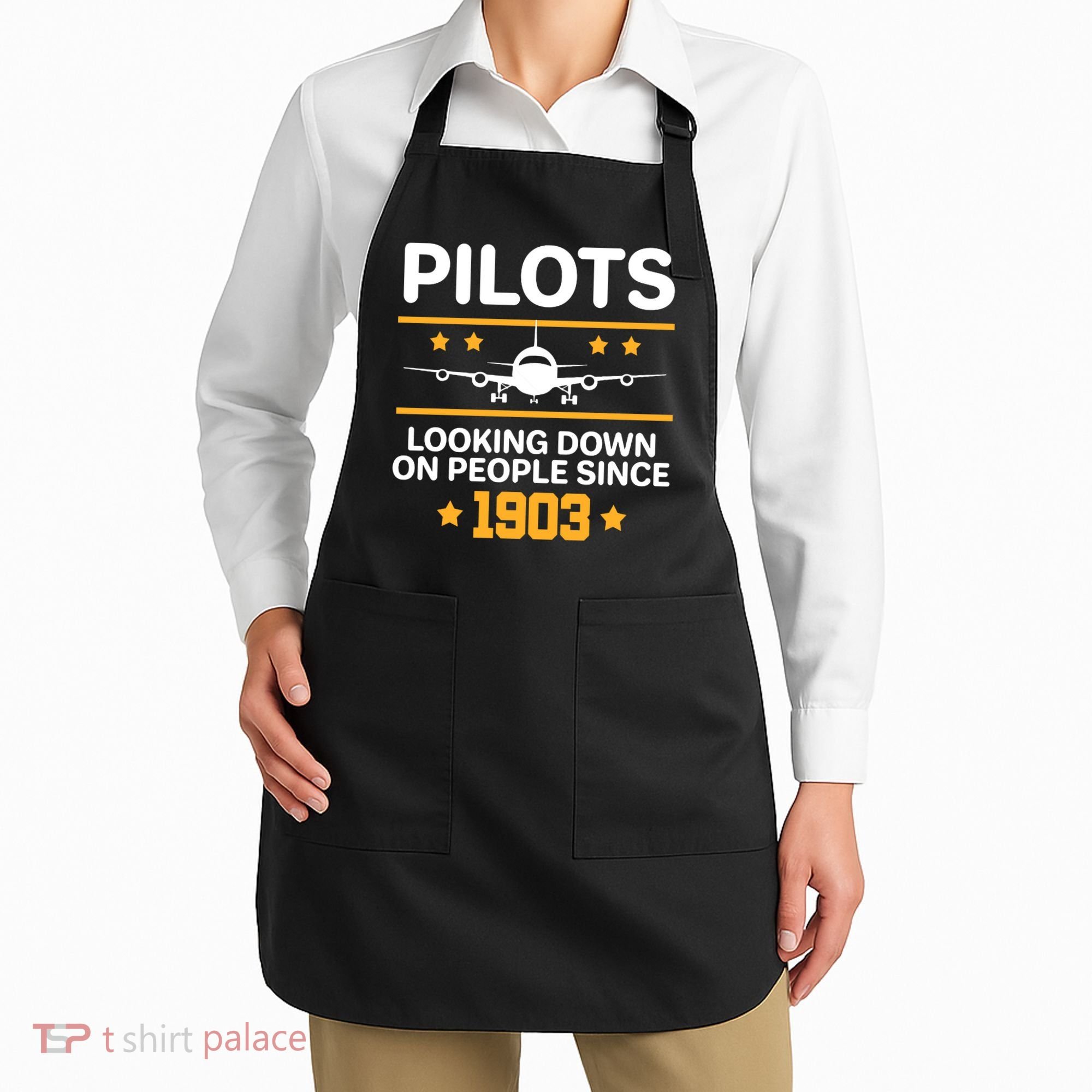 Pilots Looking Down On People Since 1903 Apron