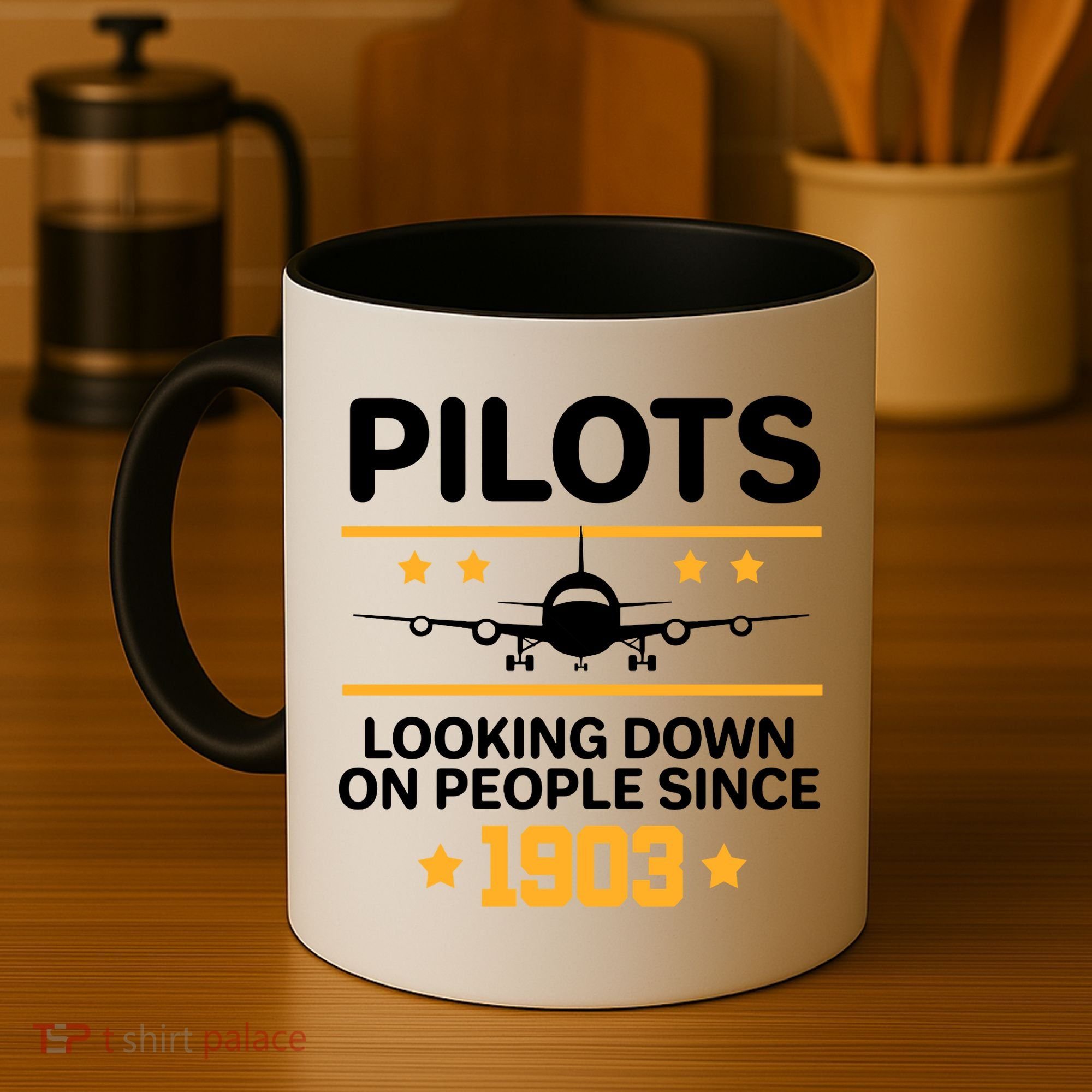 Pilots Looking Down On People Since 1903 Coffee Mug