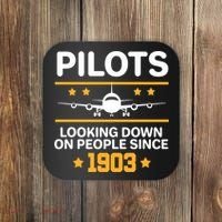 Pilots Looking Down On People Since 1903 Coaster thumb 0