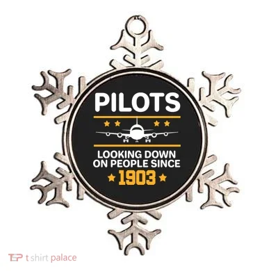 Pilots Looking Down On People Since 1903 Ornament