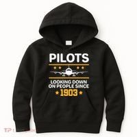 Pilots Looking Down On People Since 1903 Kids Hoodie thumb 0