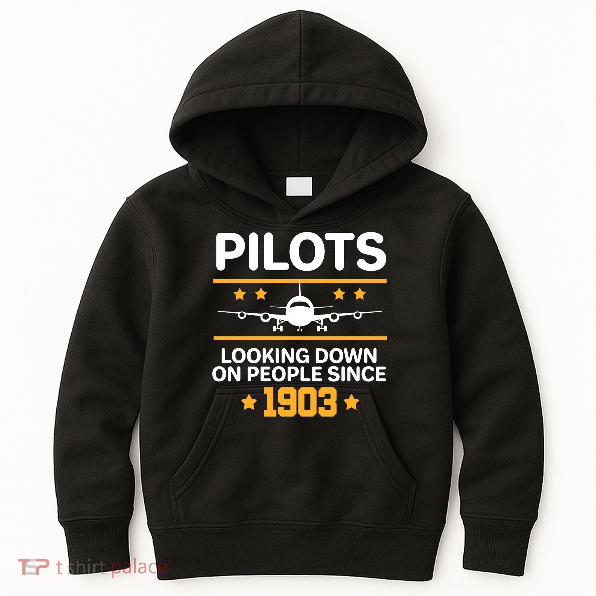 Pilots Looking Down On People Since 1903 Kids Hoodie