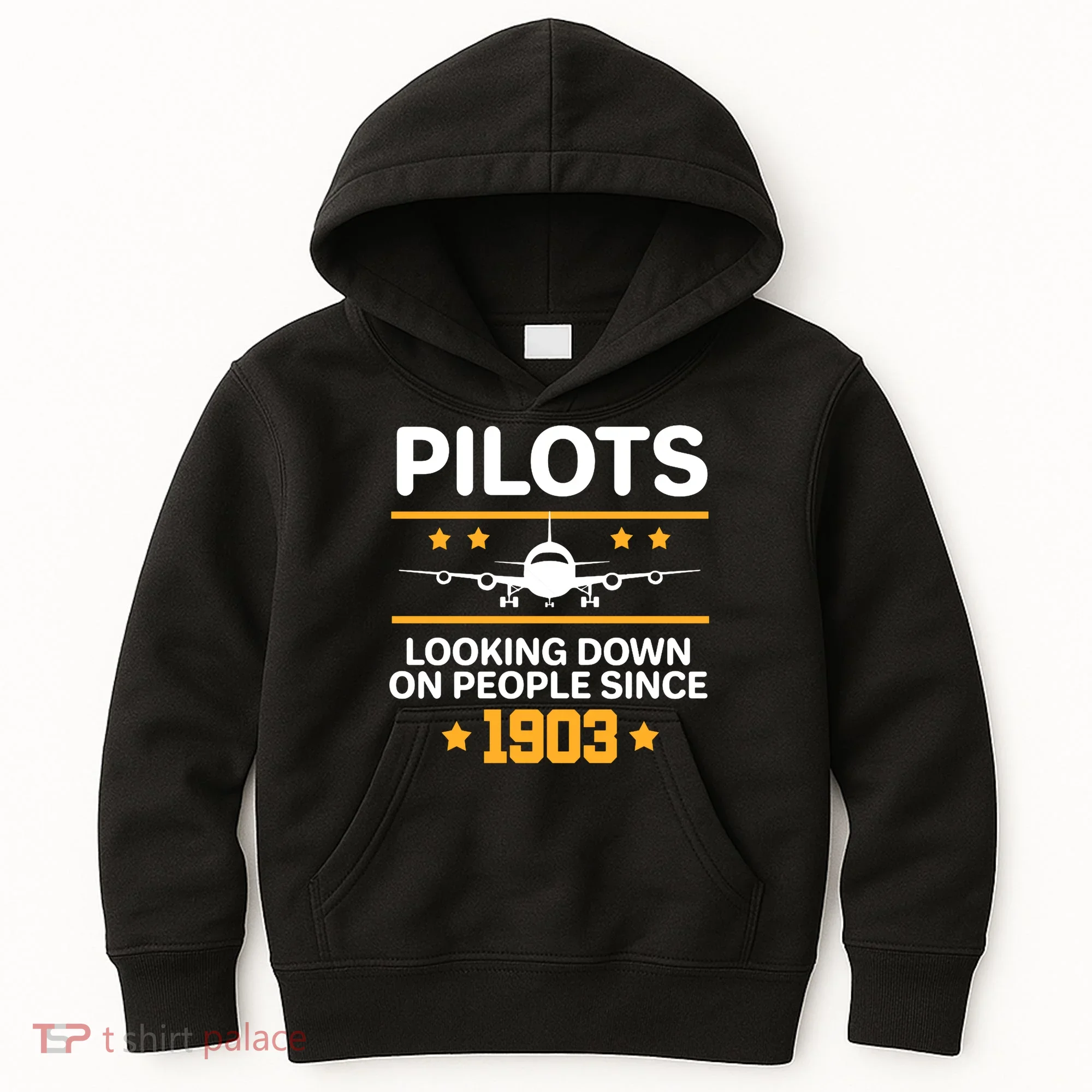 Pilots Looking Down On People Since 1903 Kids Hoodie
