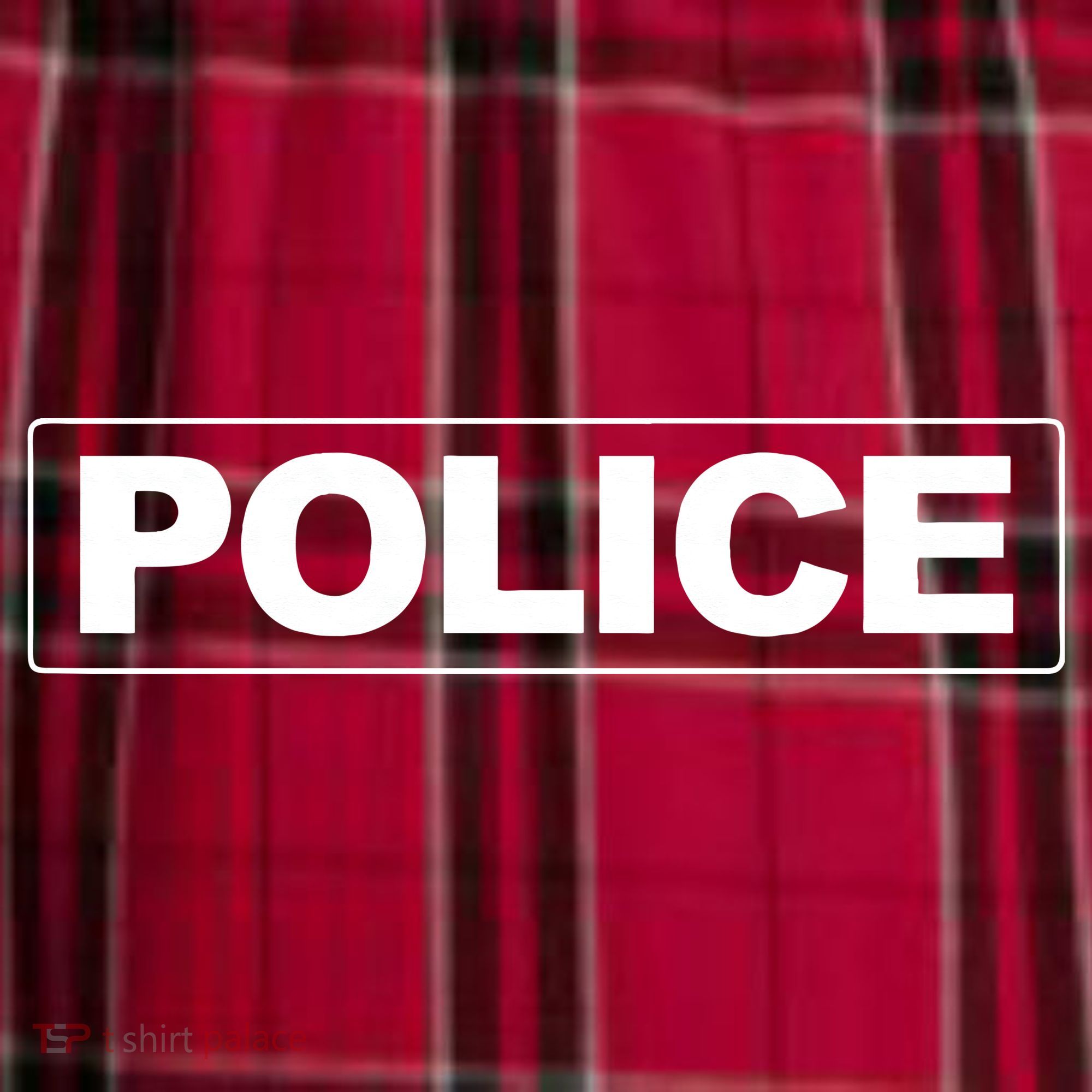 Police Law Enforcement Police Women's Flannel Plaid Pajama Pants