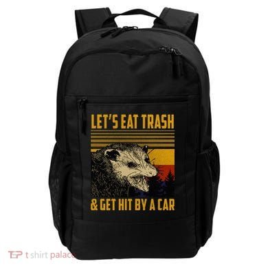 Possum LetS Eat Trash And Get Hit By A Car Backpack