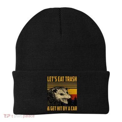 Possum LetS Eat Trash And Get Hit By A Car Beanie