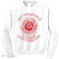 Pasta Lover Eat The Spaghetti To Forgetti Your Regretti Kids Sweatshirt thumb 0