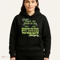 Please Don't Be Rude to Me Cat Eye Hoodie thumb 5