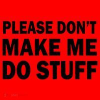 Please Don't Make Me Do Stuff Santa Hat thumb 1