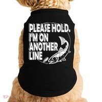 Please Hold I'm On The Other Line Doggie Tank thumb 0