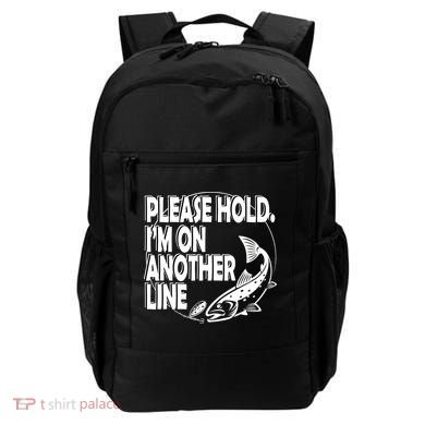 Please Hold I'm On The Other Line Backpack
