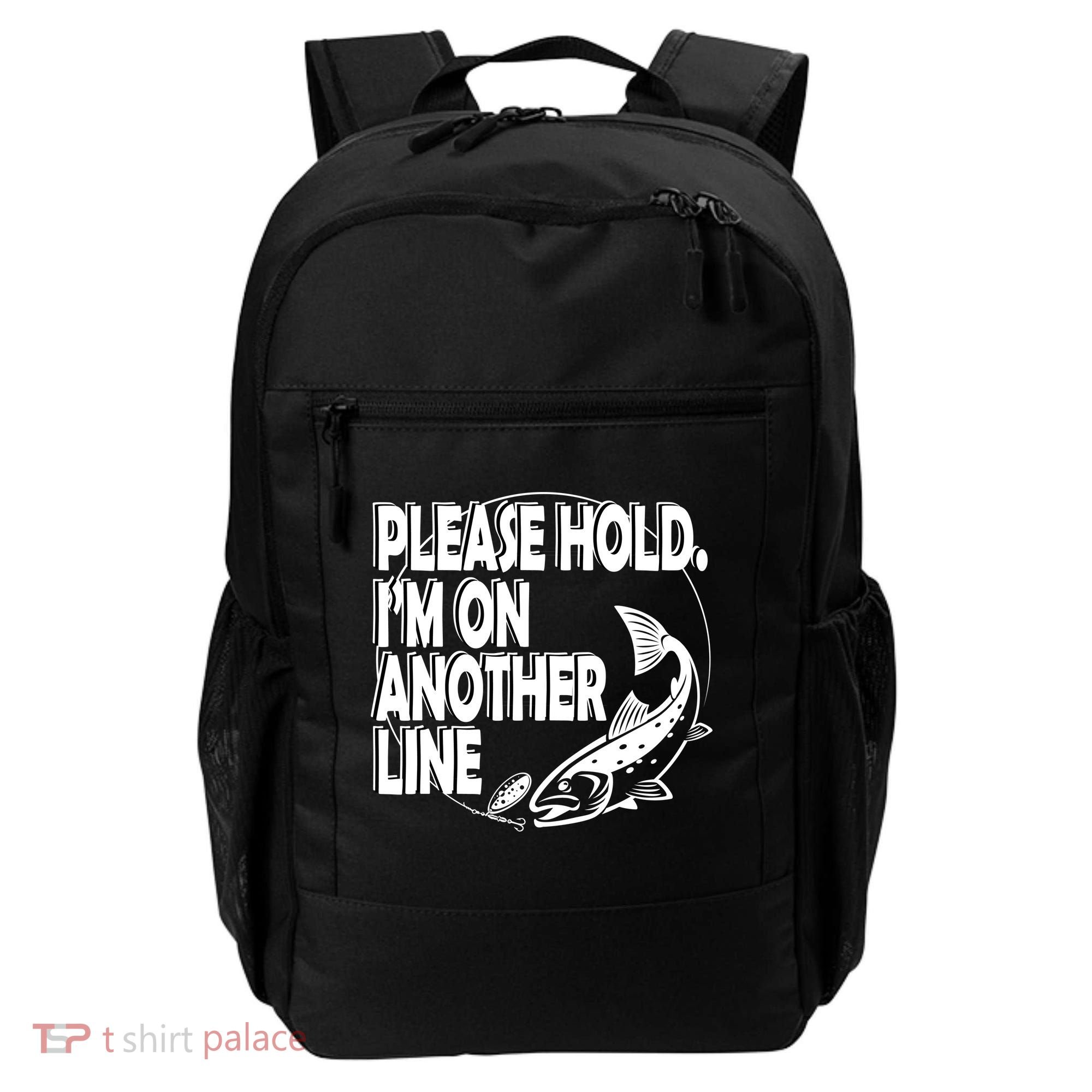 Please Hold I'm On The Other Line Backpack