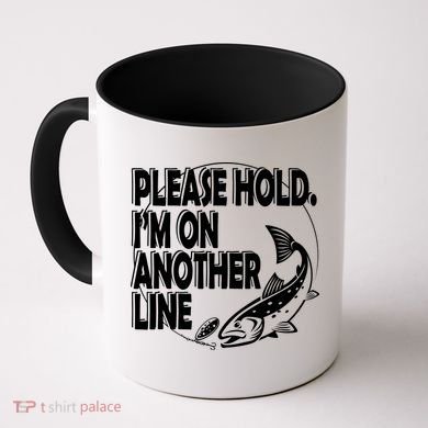 Please Hold I'm On The Other Line Coffee Mug