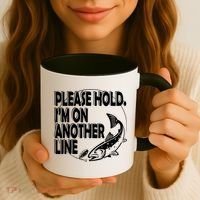 Please Hold I'm On The Other Line Coffee Mug thumb 3