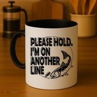 Please Hold I'm On The Other Line Coffee Mug thumb 4